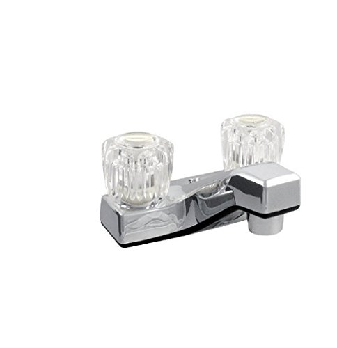 1.5 GPM Chrome Dual Handle without Pop Up Lavatory Faucet