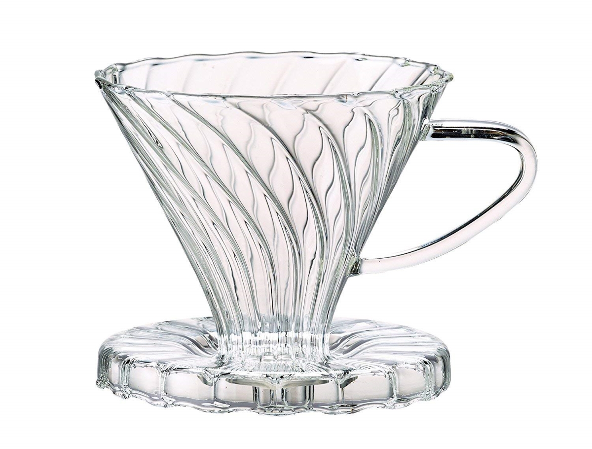 Picture of Harold Import 43783 6 Cup Borosilicate Glass Pour Over Cone Coffee Maker