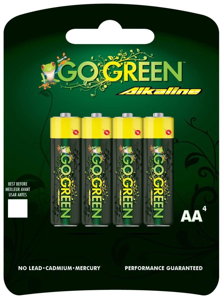 24001 AA Alkaline Batteries, Pack of 4