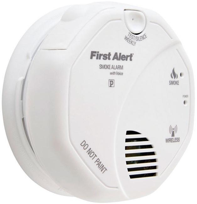 Picture of First Alert 1039826 Battery Photoelectric Smoke Alarm