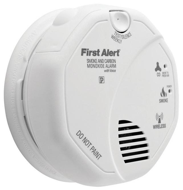 Picture of First Alert 1039839 Battery Photoelectric Smoke & Carbon Monoxide Alarm