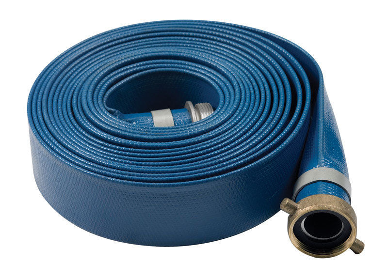 Picture of Abbott Rubber 1300-112-25 Samar PVC Discharge Hose - 1.5 in. x 1.62 in. x 25 ft.