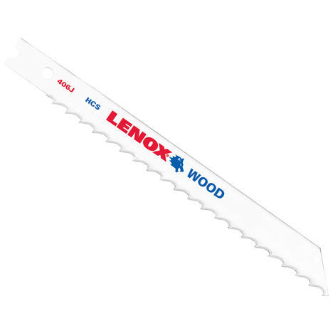 1990847 4 in. 6 TPI All Purpose T-Shank Bi-Metal Jig Saw Blades - Pack of 2