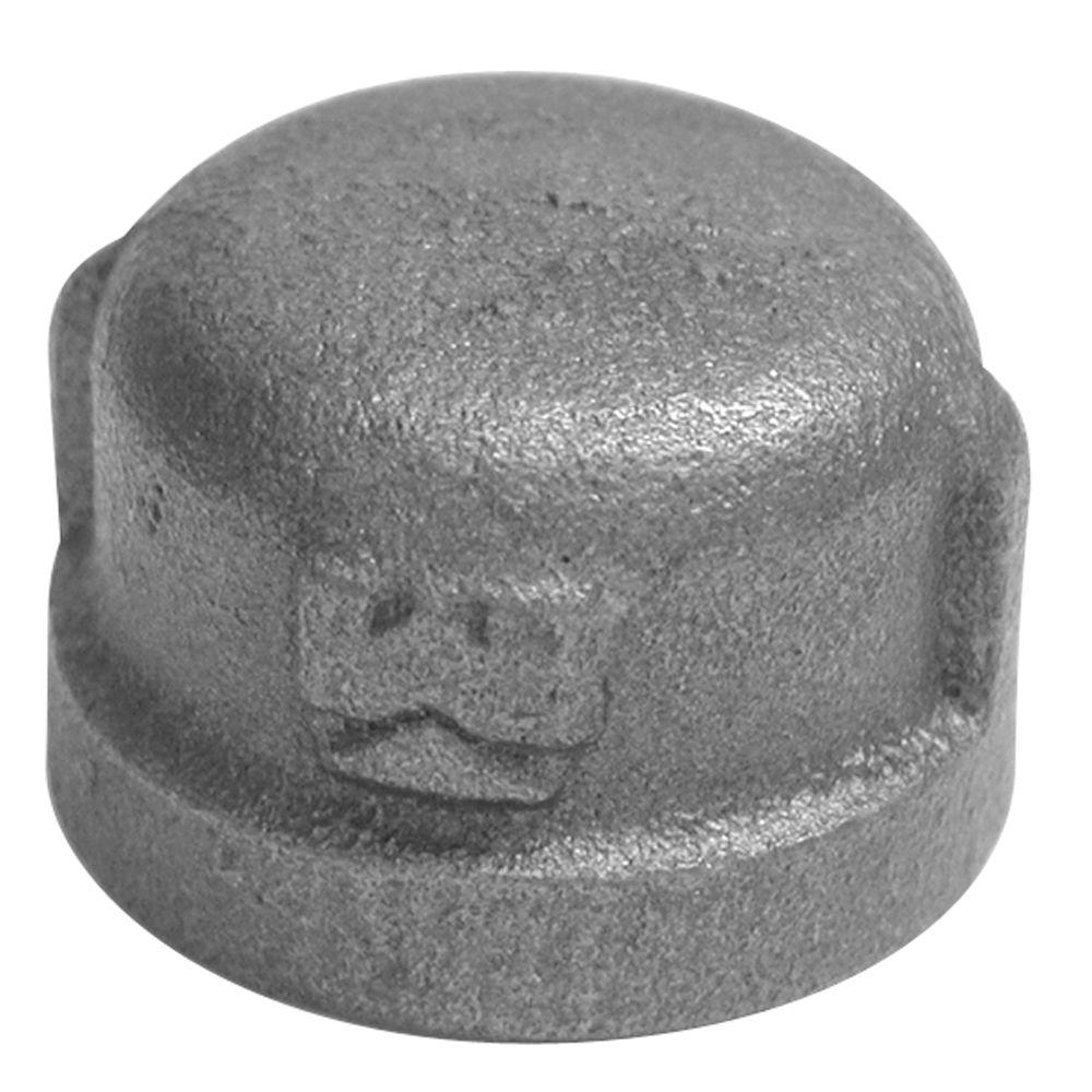 511-402HP 0.38 in. Iron Galvanized Cap