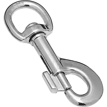 0.63 x 3.5 in. Nickel Bolt Snaps