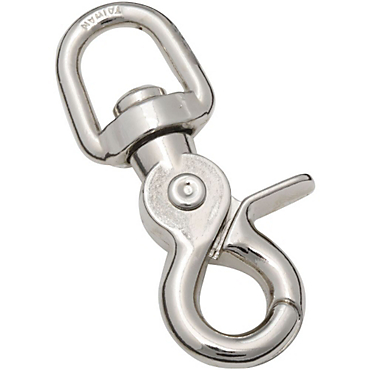 Stanley National Hardware N222-703 0.5 x 2.63 in. Nickel Trigger Snaps