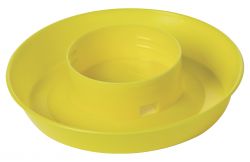 Picture of Miller Manufacturing 740YELLOW 1 qt. Screw-On Poultry Waterer Base, Yellow