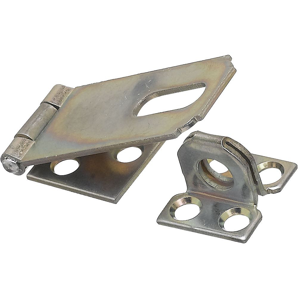 N102-145 2.5 in. Zinc Plated Safety Hasps