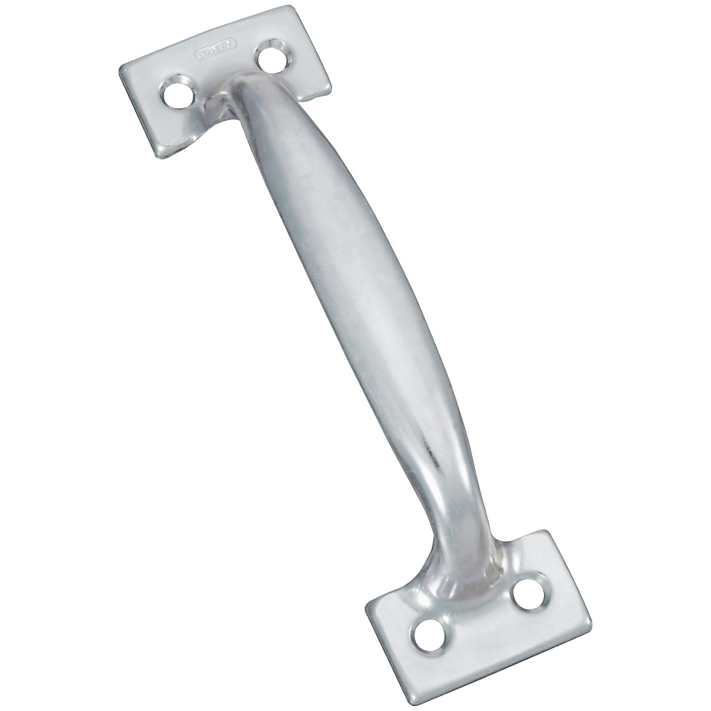 N116-715 6.5 in. Zinc Plated Gate Pull