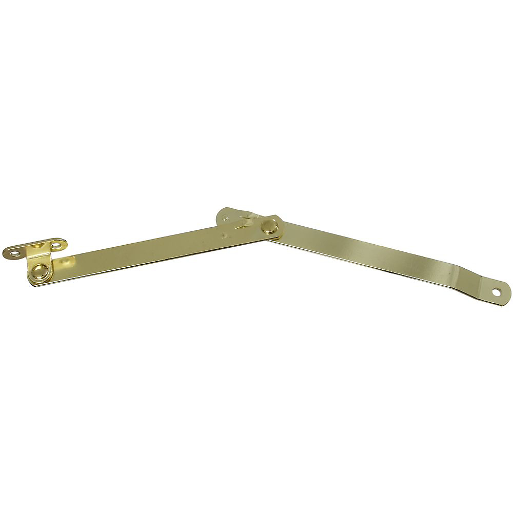 1890L Folding Supports, Brass