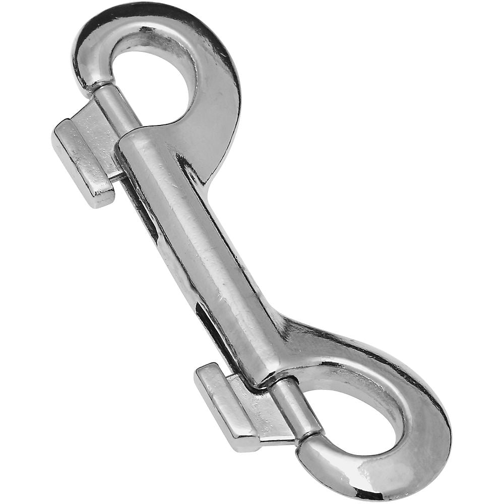 Stanley National Hardware N222-679 3.43 in. Double Snaps Bolt, Nickel