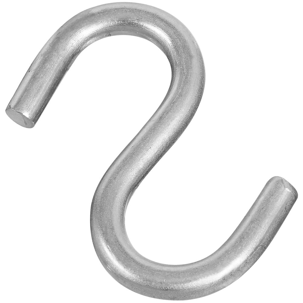 3 in. Open S Hook - Stainless Steel