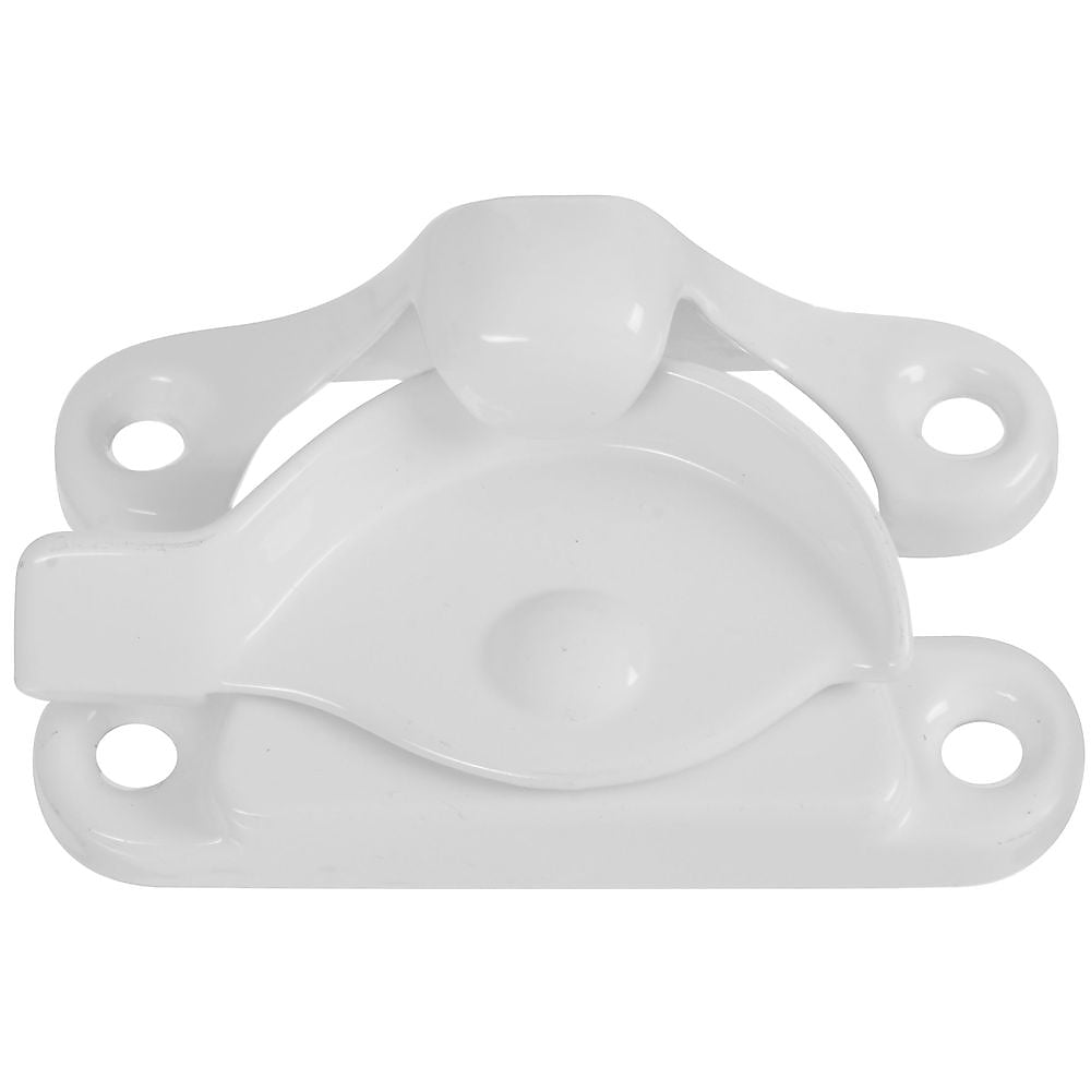 Stanley National Hardware N248-468 Die-Cast Sash Lock, White