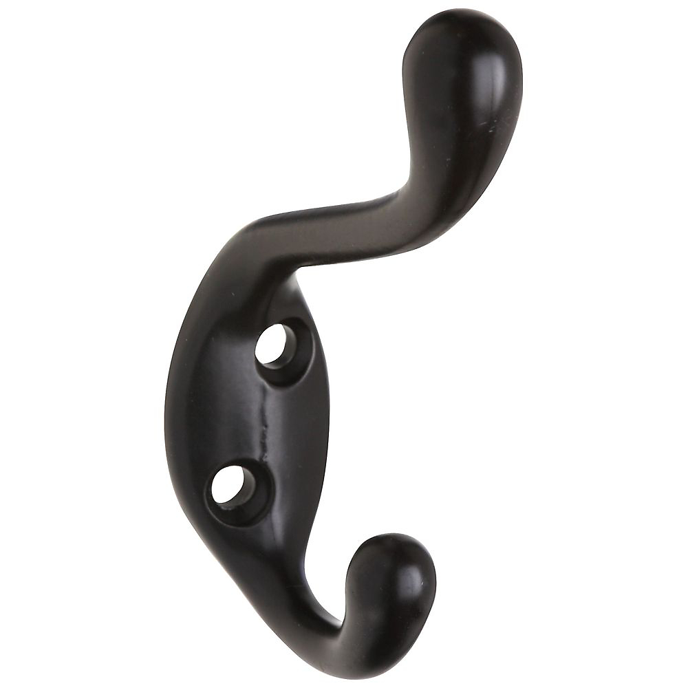 Stanley National Hardware N330-886 Heavy Duty Coat & Hat Hook, Oil Rubbed Bronze