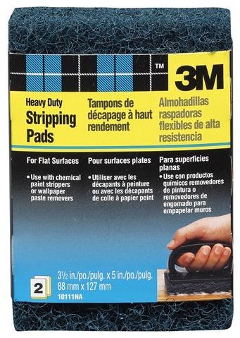 Picture of 3M 10111NA 3.5 x 5 in. Flat Heavy Duty Stripping Pads
