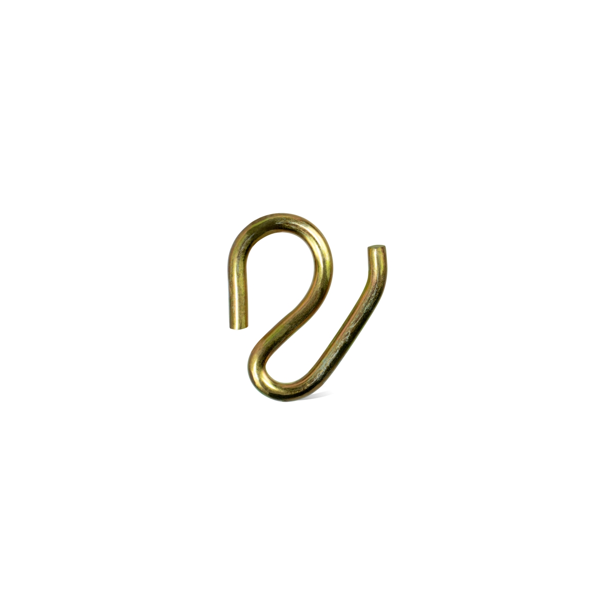 0.5 x 2 in. Pelican Hook Yellow Zinc