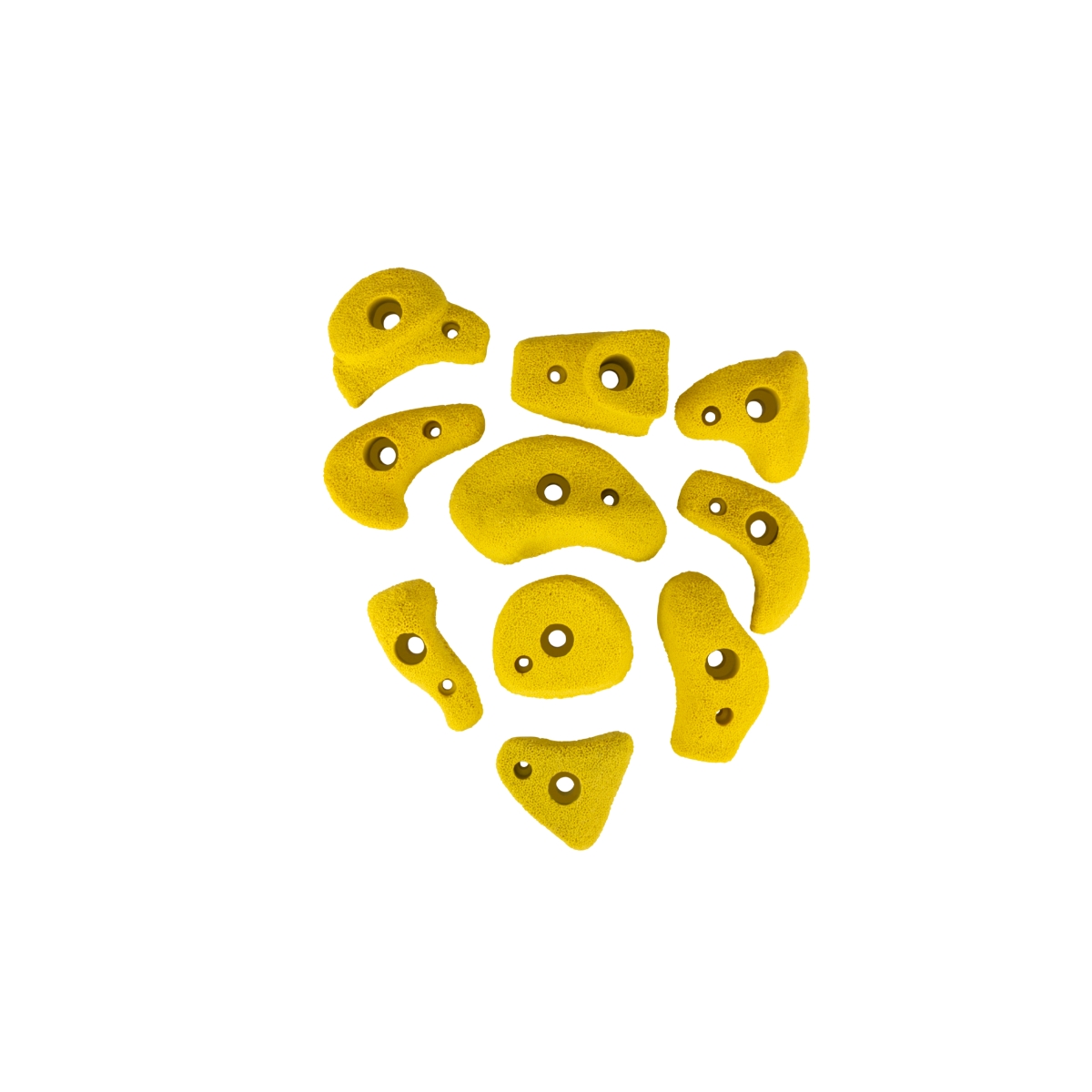 Picture of Jensen Swing Products SROCK SCREWS 12 x 1.5 in. & 0.37 x 1.5 in. Commercial Sand Rock Screws&#44; Yellow - Set of 10