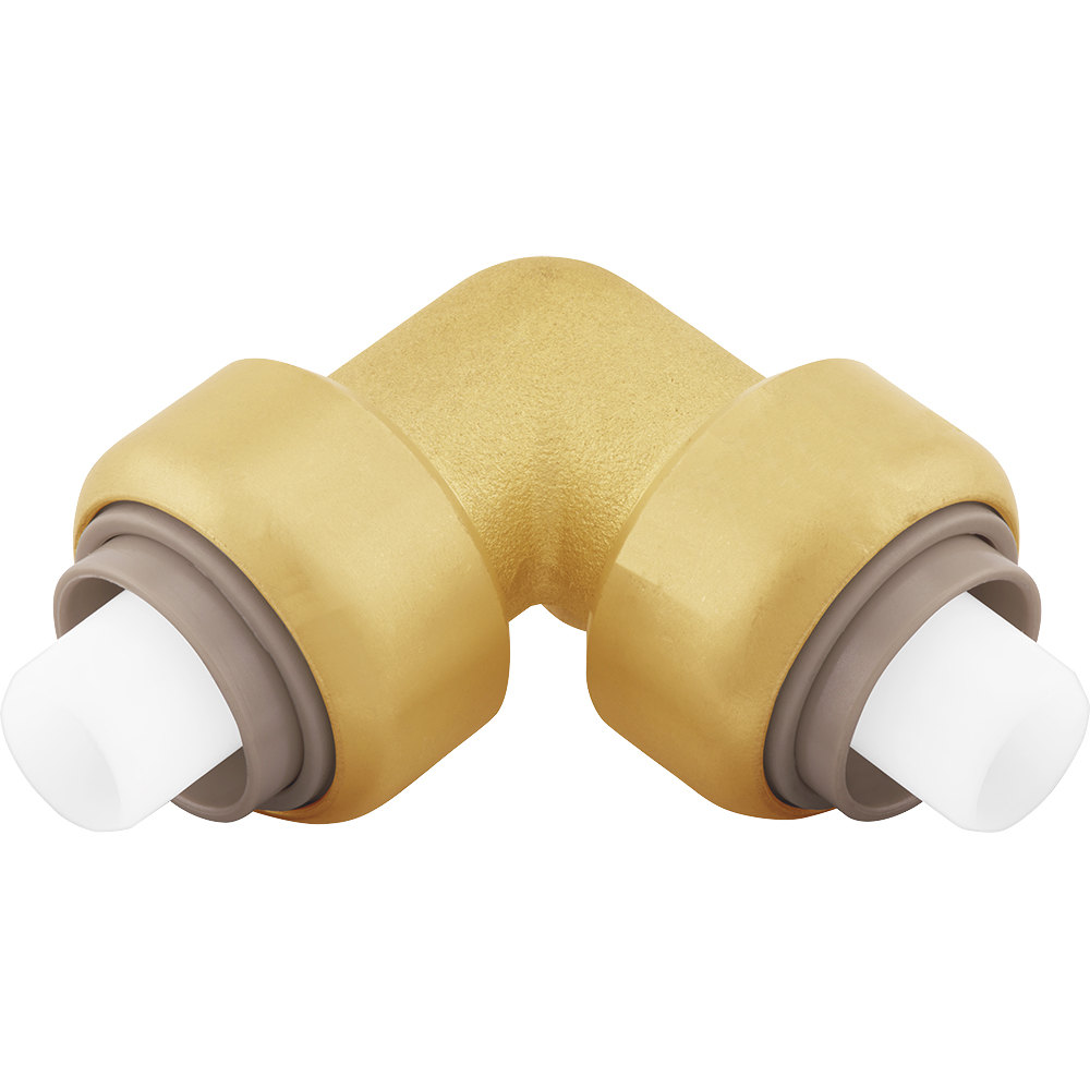 Jones Stephens C77426LF 0.75 in. Bagged PlumBite Push on 90 deg Elbow