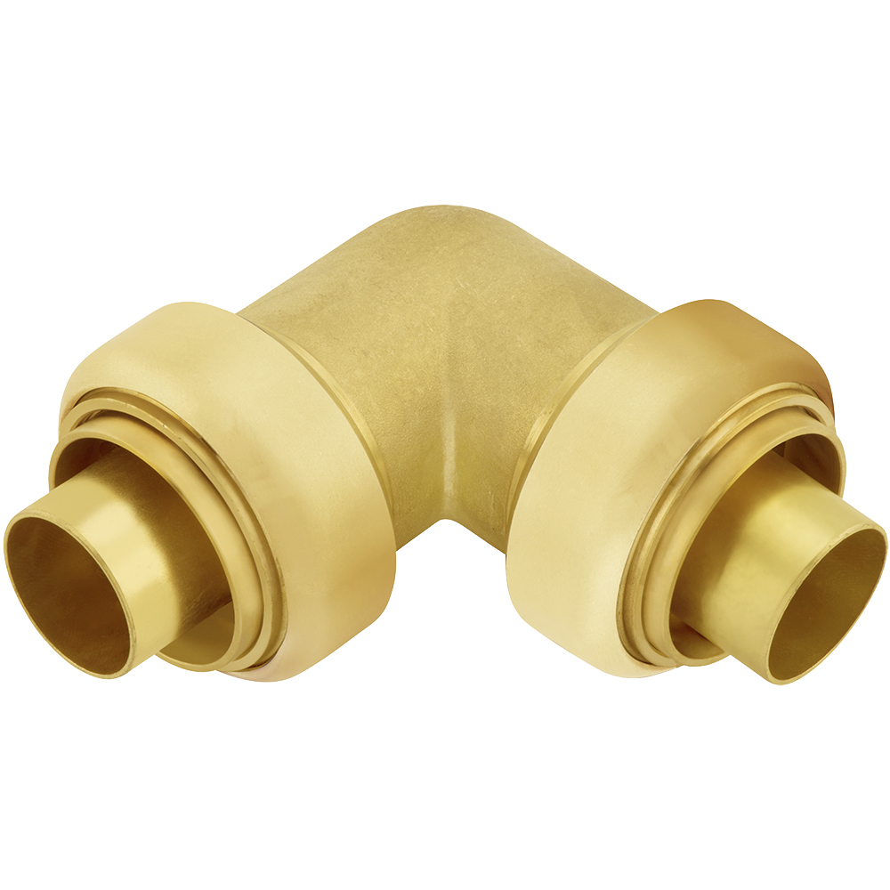 Jones Stephens C77429LF 1.5 in. Bagged PlumBite Push on 90 deg Elbow,