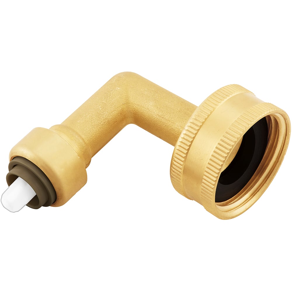 0.25 x 0.75 in. GH Bagged PlumBite Push on Dishwasher 90 deg Elbow,