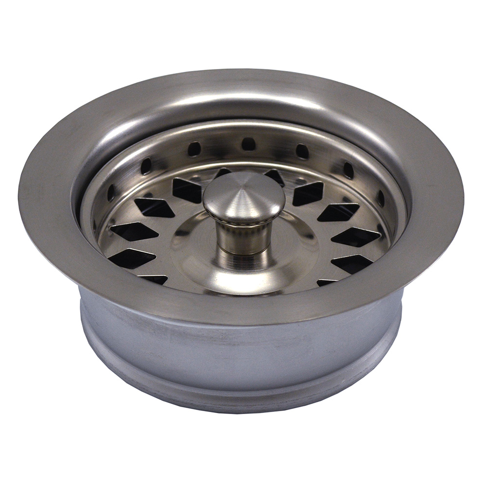 Picture of Jones Stephens B03401 Brushed Stainless Steel Disposal Assembly for in-Sink-Erator