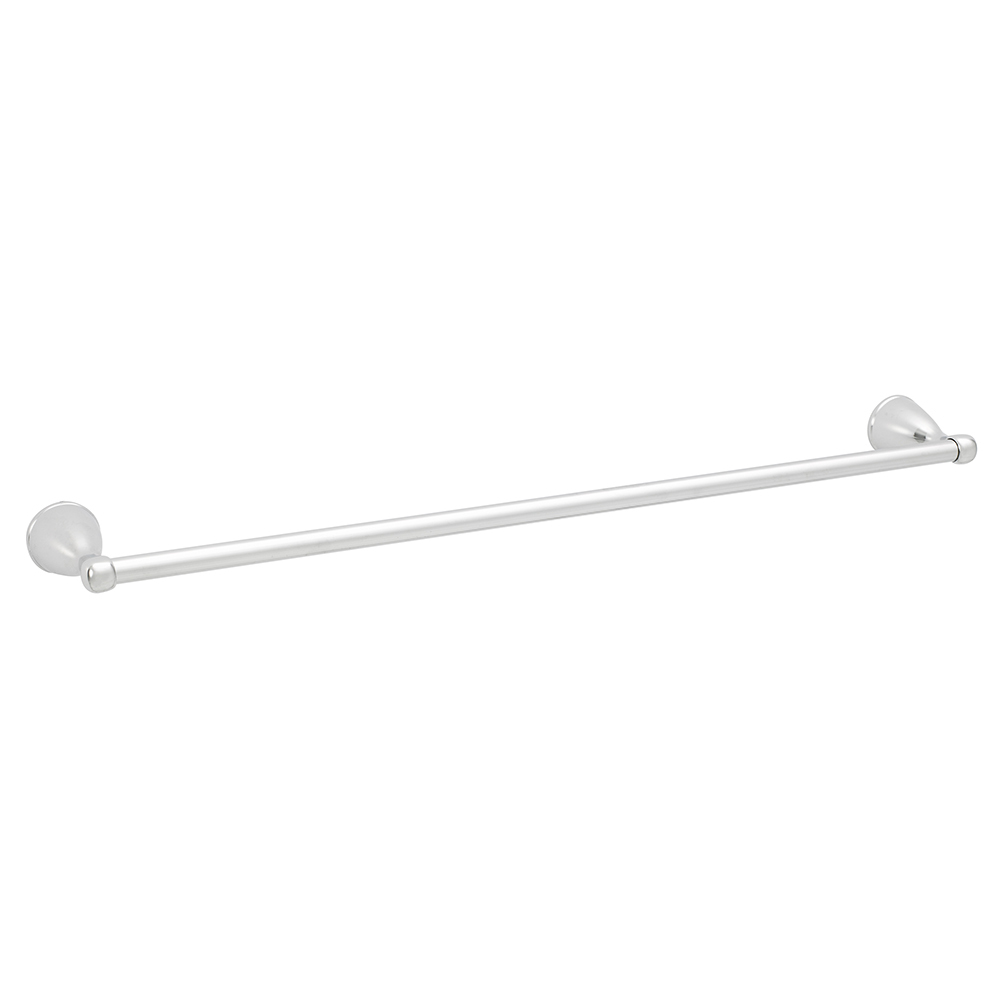 24 in. Chrome Plated Transitional Towel Bar