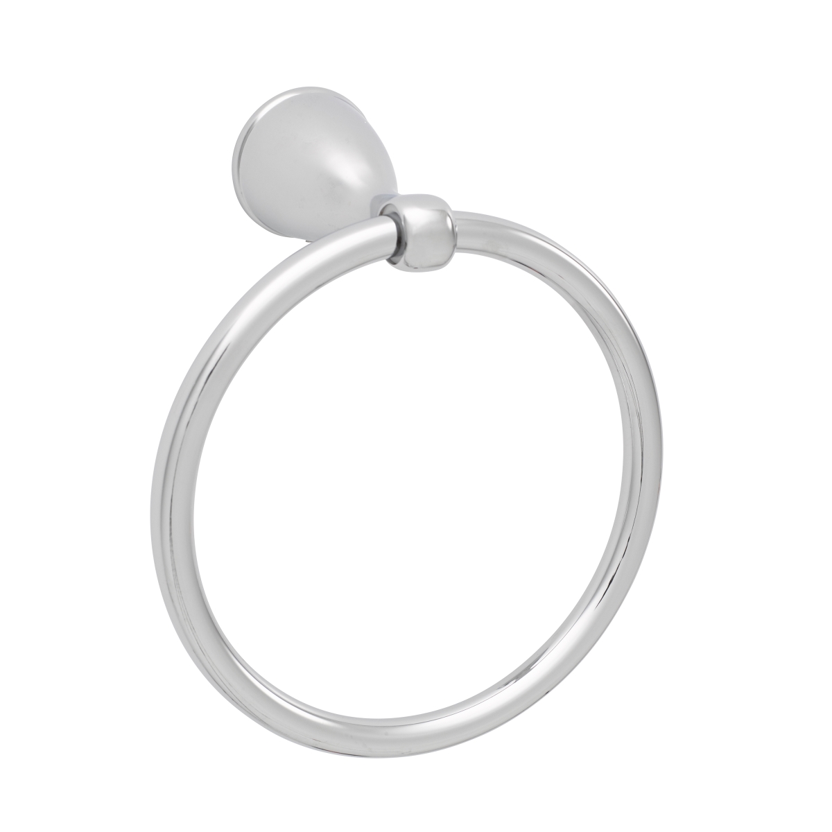 Chrome Plated Transitional Towel Ring