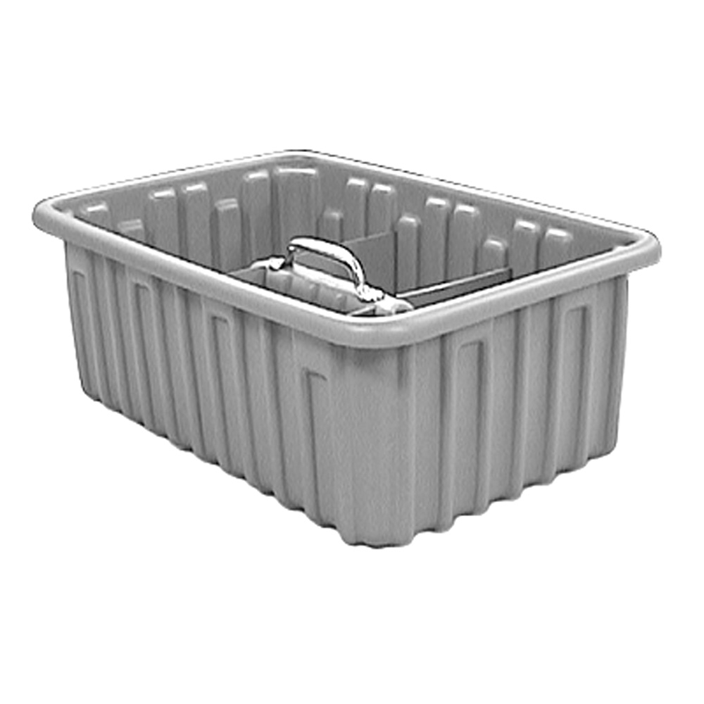 Jones Stephens T60122 Tool Tote Tray with 4 Dividers, 9 x 15 x 5 in.