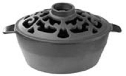 31685 Small Filigree Steemer - Black Matte