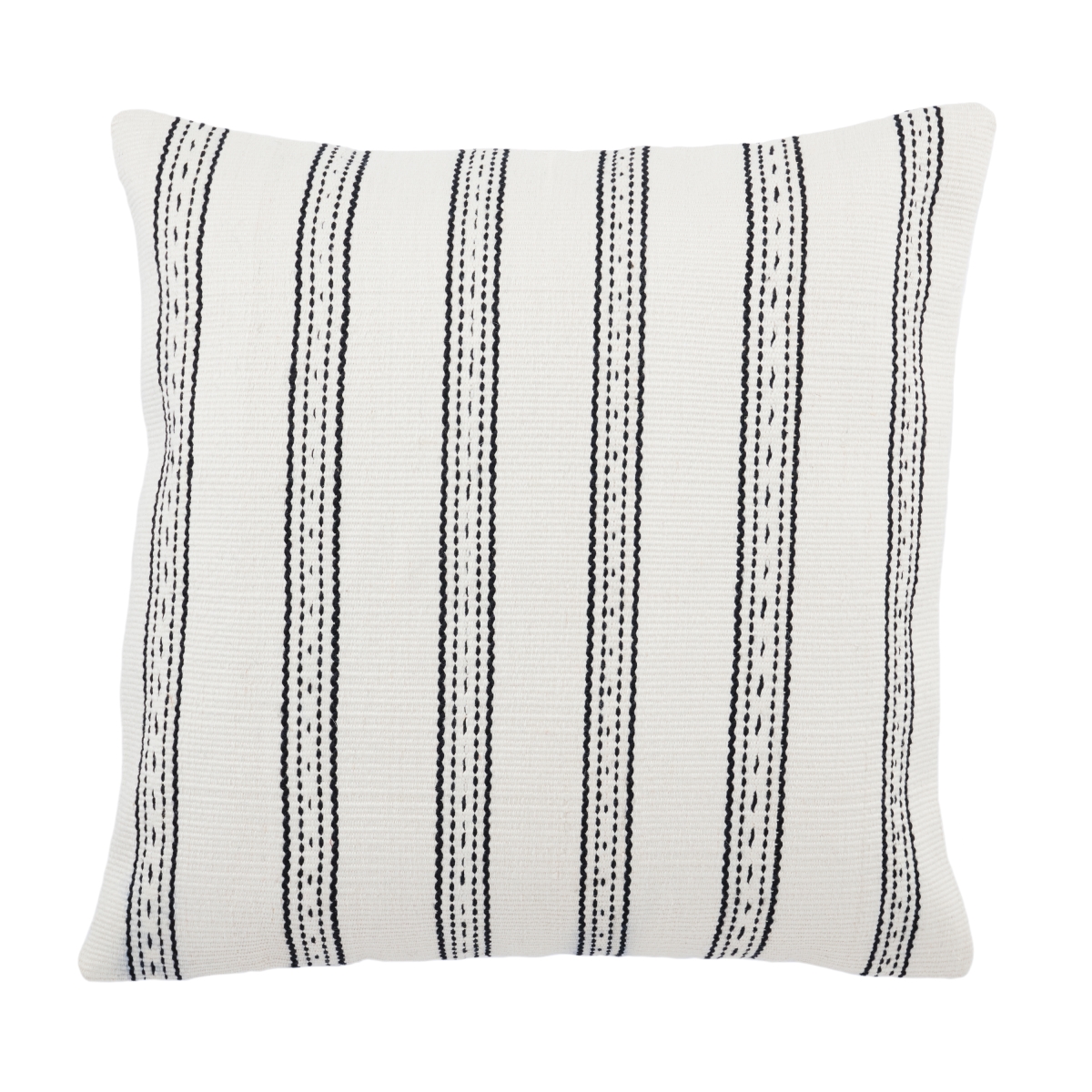 Picture of Jaipur Living PLW103708 20 in. Kadri Colter Indoor & Outdoor Striped Polyester Fill Pillow&#44; Ivory & Black