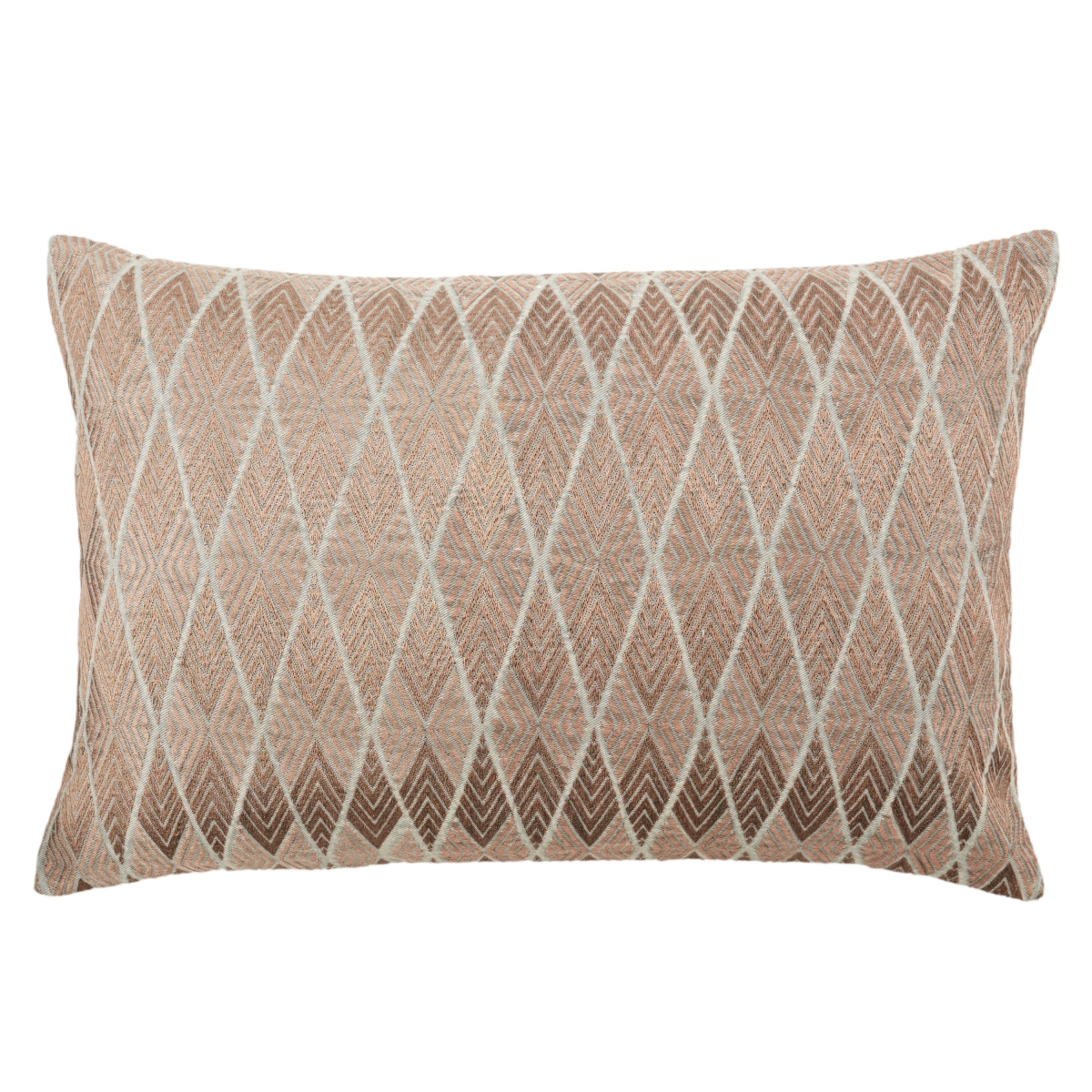 Picture of Jaipur Living PLW103790 16 x 24 in. Lexington Milton Geometric Poly-Fill Lumbar Pillow&#44; Bronze & Gray