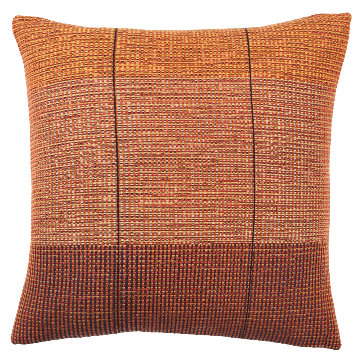 Picture of Jaipur Living PLW103845 18 in. Square Impur Tribal Poly Fill Pillow&#44; Red & Gold