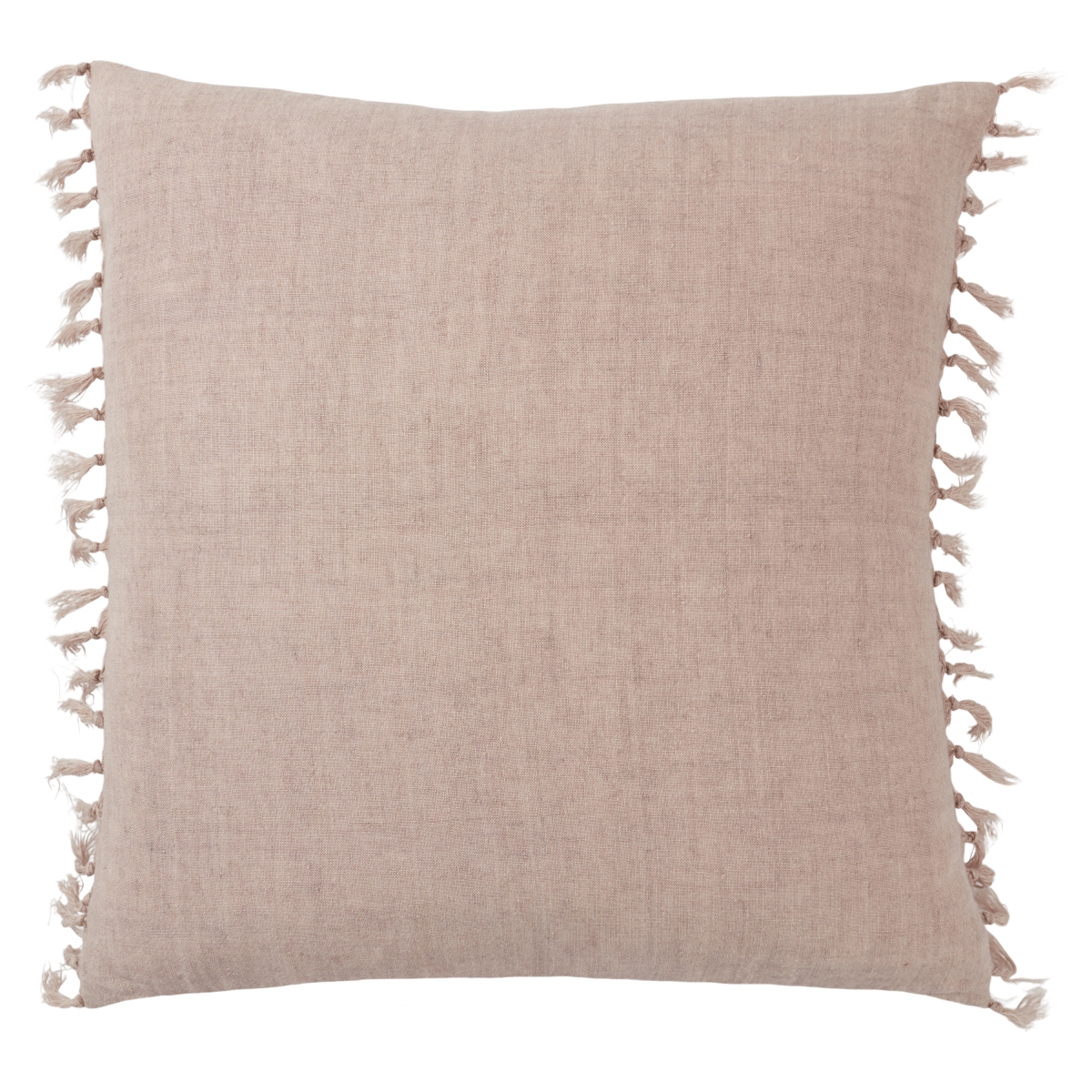 Picture of Jaipur Living PLW103894 20 x 20 in. Majere Solid Square Polyester Filled Pillow&#44; Blush