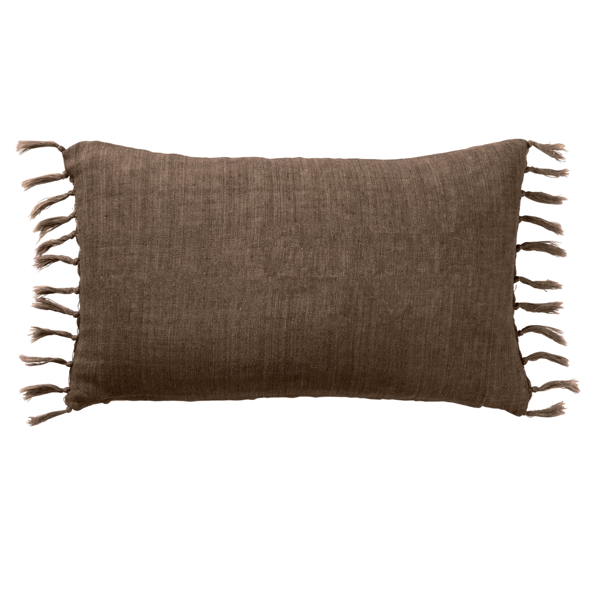 Picture of Jaipur Living PLW103897 13 x 21 in. Majere Solid Lumbar Polyester Filled Pillow&#44; Brown
