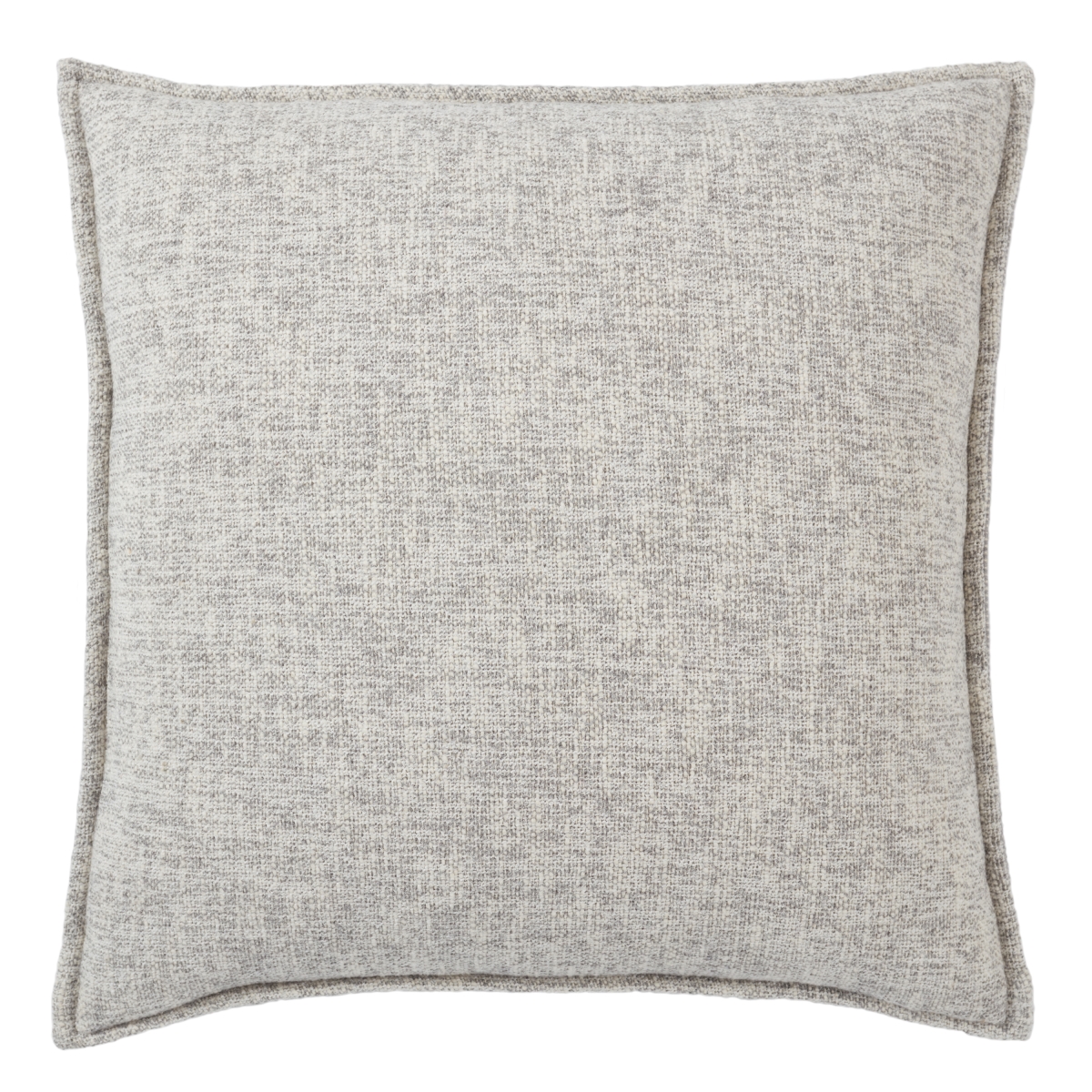 Picture of Jaipur Living PLW103901 22 x 22 in. Lochlan Solid Square Polyester Filled Pillow&#44; Cream & Silver