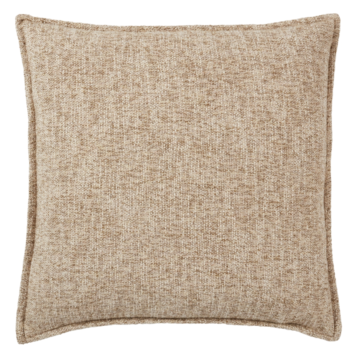 Picture of Jaipur Living PLW103902 22 x 22 in. Enya Solid Polyester Filled Pillow&#44; Brown & Cream
