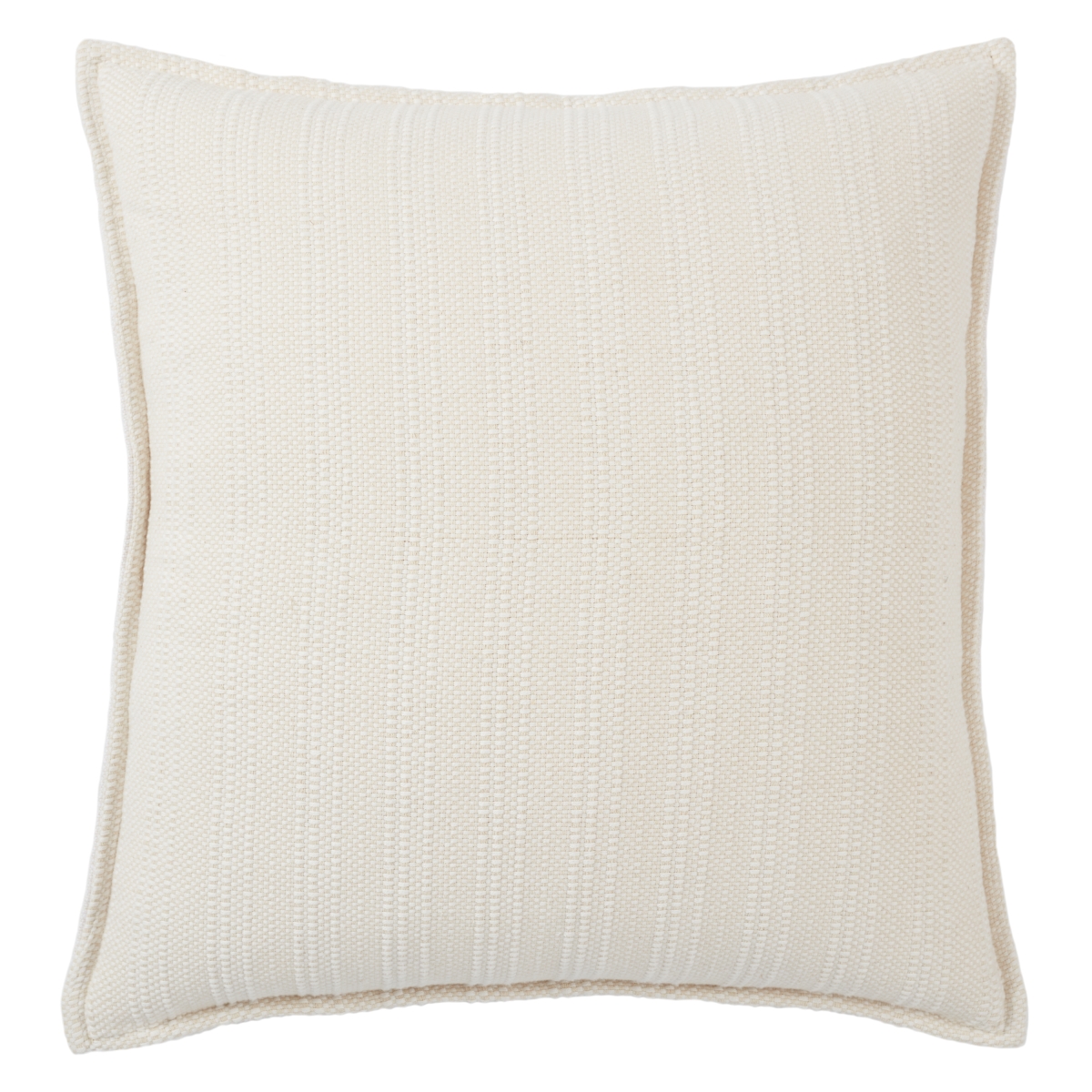 Picture of Jaipur Living PLW103905 22 x 22 in. Ove Striped Cream & Ivory Polyester Filled Pillow&#44; Cream & Ivory