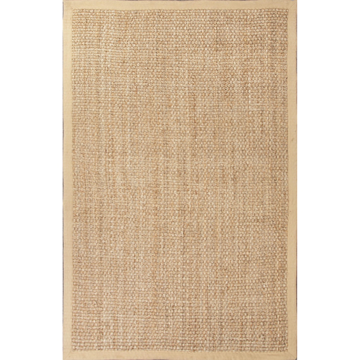 Picture of Jaipur Rugs RUG123688 Naturals Lucia Handspun Jute 2 by 2 Adesina Design Rectangle Rug, Warm Sand - 9 x 12 ft.