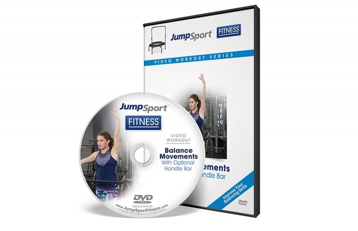 Picture of JumpSport VID-S-21472-00 Balance Movements Fitness Trampoline Workout DVD