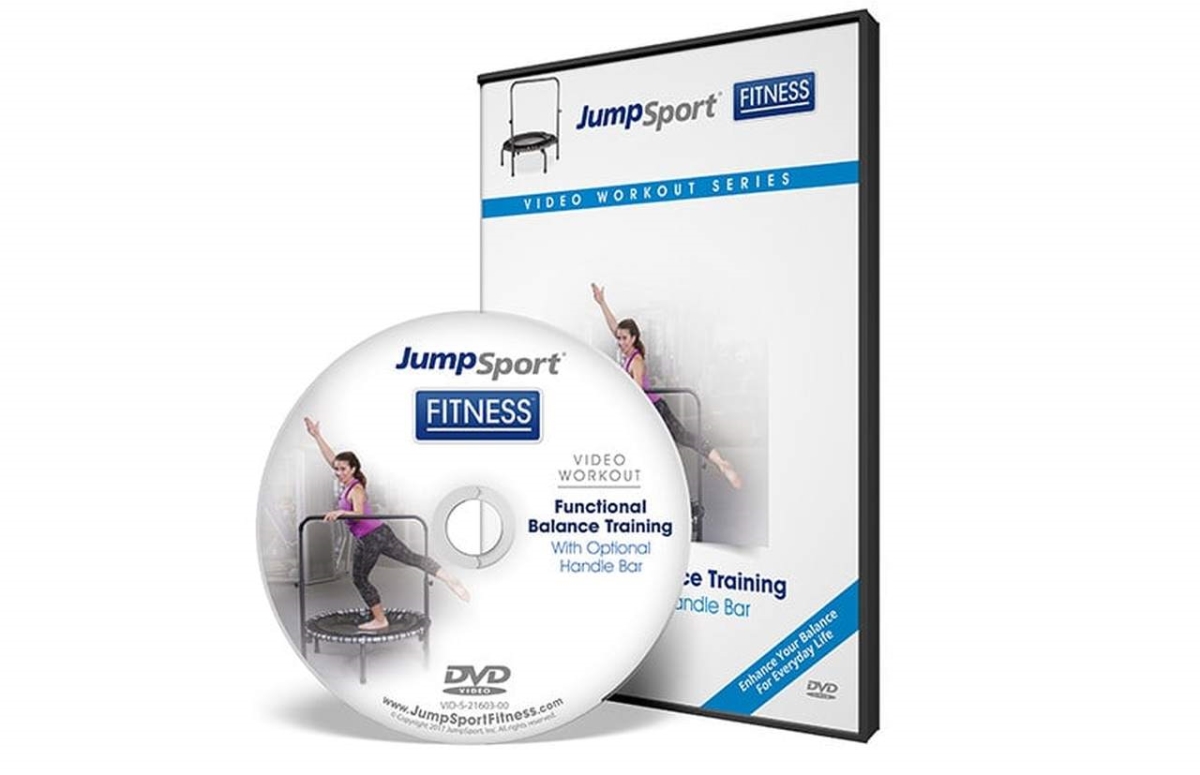 Picture of JumpSport VID-S-21603-00 Functional Balance Training Fitness Trampoline Workout DVD