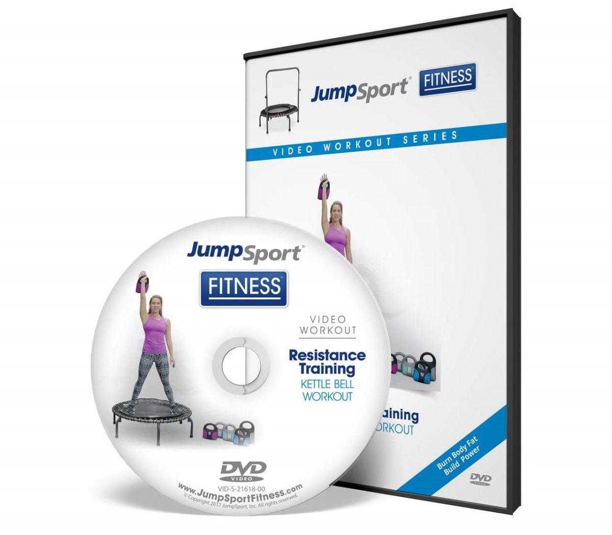 Picture of JumpSport VID-S-21618-00 Resistance Training - Kettle Bell Workout DVD