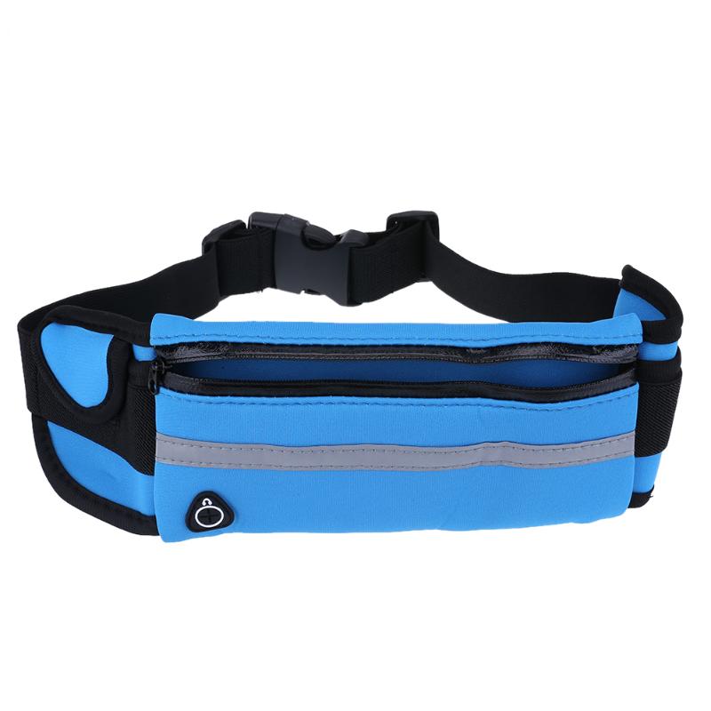 Picture of Jupiter Gear JG-RUNBELT2-DRKBLU Sports Running Belt & Travel Fanny Pack for Jogging&#44; Cycling & Outdoors with Water Resistant Pockets&#44; Blue