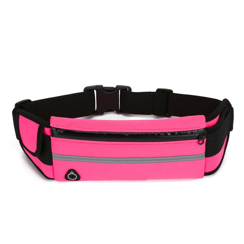 Picture of Jupiter Gear JG-RUNBELT2-ROSERED Sports Running Belt & Travel Fanny Pack for Jogging&#44; Cycling & Outdoors with Water Resistant Pockets&#44; Rose Red
