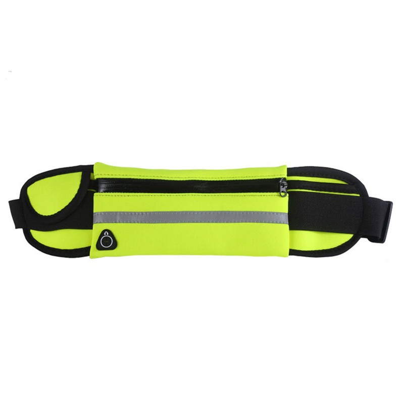 Picture of Jupiter Gear JG-RUNBELT2-YELLOW Sports Running Belt & Travel Fanny Pack for Jogging&#44; Cycling & Outdoors with Water Resistant Pockets&#44; Yellow