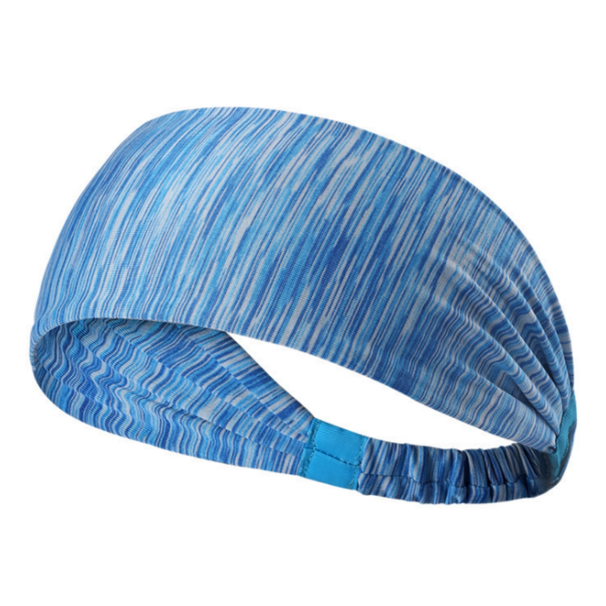 Picture of Jupiter Gear JG-HEADBND2-BLU Extra-Wide Sport & Fitness Sweat Wicking Fitness Headband&#44; Blue