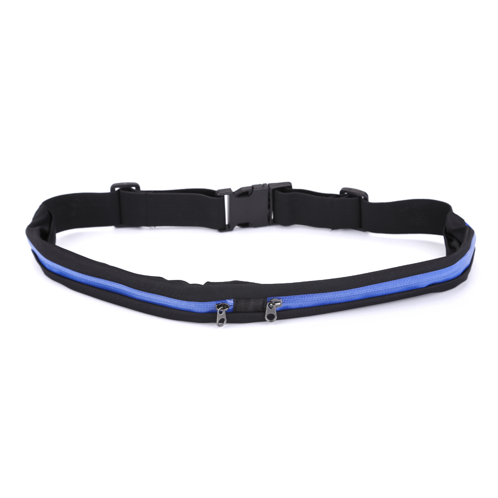 Picture of Jupiter Gear JG-RUNBELT1-RBLUE Dual Pocket Running Belt Sports & Travel Fanny Pack for Jogging&#44; Cycling & Outdoors with Water Resistant Pockets&#44; Royal Blue