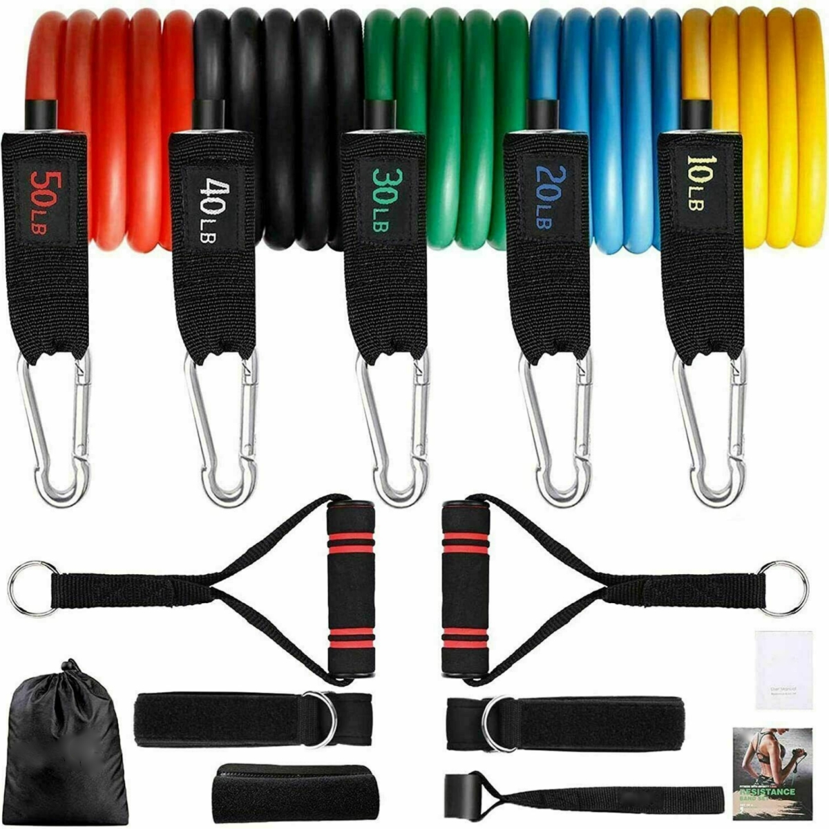 Picture of Intey 13-Pcs Resistance Band Home Workout Set