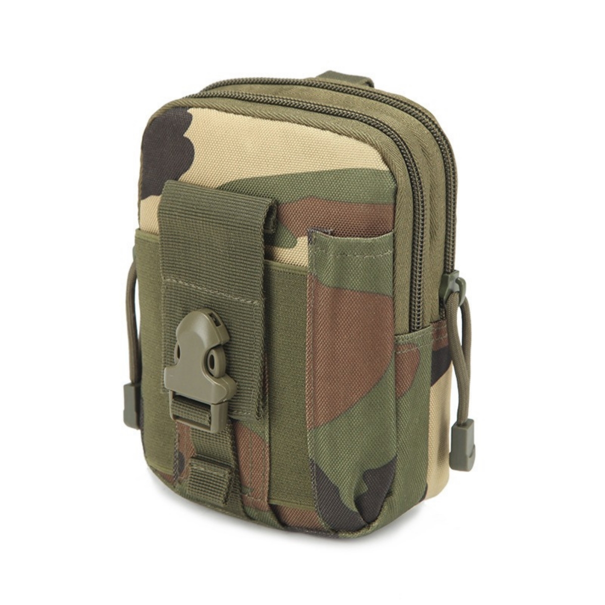 Picture of JupiterGear JG-SLNGBAG2-CAMO Tactical MOLLE Military Pouch Waist Bag for Hiking and Outdoor Activities (JG-SLNGBAG2-CAMO) Camo