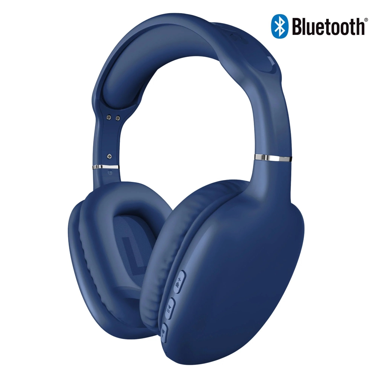 Picture of Hypercel 15611-HYP HyperGear VIBE Wireless Bluetooth Headphones w/ Extended Battery Life (15611-HYP) Blue