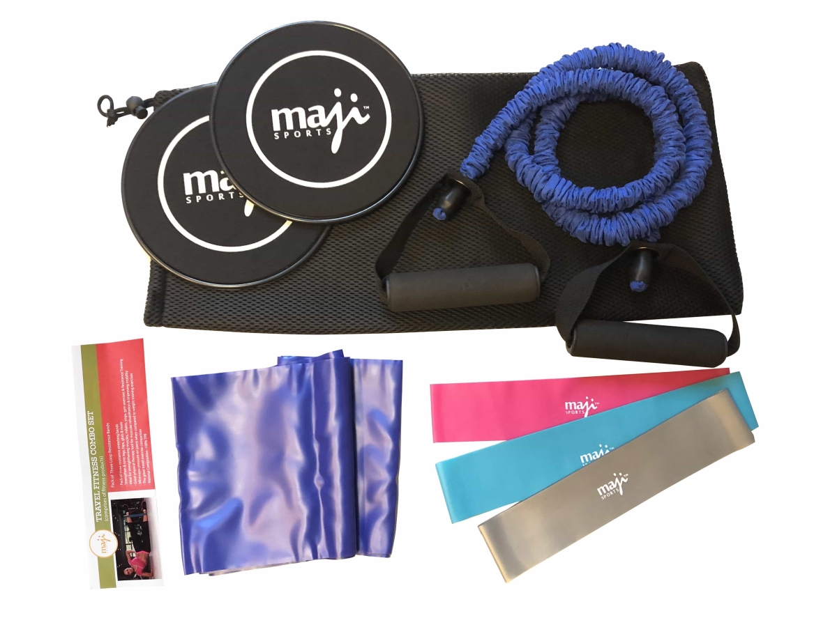 Resistance and Core Fitness Training Bundle for Core Conditioning () Multicolor